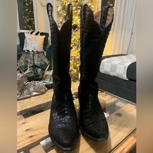 IDYLLWIND WOMENS STRUT WESTERN BOOTS SNIP TOE